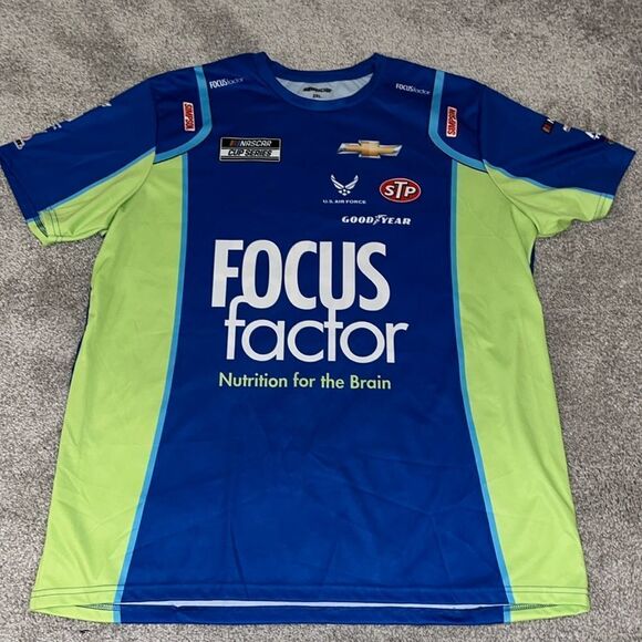 Erik Jones 2023 NASCAR Shirt Mens Graphic Tee T shirt Jersey 2XL Focus Factor - Picture 1 of 6